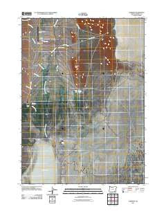 Andrews Oregon Historical topographic map, 1:24000 scale, 7.5 X 7.5 Minute, Year 2011
