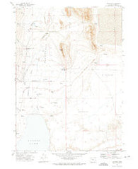 Andrews Oregon Historical topographic map, 1:24000 scale, 7.5 X 7.5 Minute, Year 1971