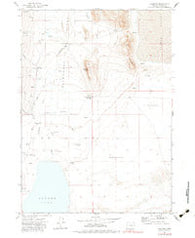 Andrews Oregon Historical topographic map, 1:24000 scale, 7.5 X 7.5 Minute, Year 1971