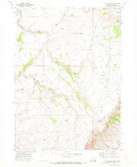 Ankle Creek Oregon Historical topographic map, 1:24000 scale, 7.5 X 7.5 Minute, Year 1968