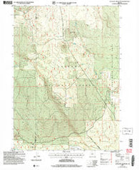 Antelope Mountain Oregon Historical topographic map, 1:24000 scale, 7.5 X 7.5 Minute, Year 2004