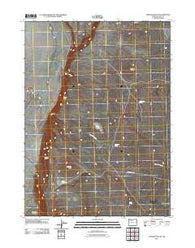 Antelope Butte Oregon Historical topographic map, 1:24000 scale, 7.5 X 7.5 Minute, Year 2011