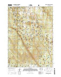 Antelope Mountain Oregon Current topographic map, 1:24000 scale, 7.5 X 7.5 Minute, Year 2014