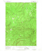 Anthony Butte Oregon Historical topographic map, 1:24000 scale, 7.5 X 7.5 Minute, Year 1965