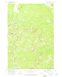 Anthony Lakes Oregon Historical topographic map, 1:24000 scale, 7.5 X 7.5 Minute, Year 1972