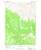 Antone Oregon Historical topographic map, 1:24000 scale, 7.5 X 7.5 Minute, Year 1966