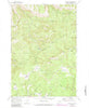 Arbuckle Mtn Oregon Historical topographic map, 1:24000 scale, 7.5 X 7.5 Minute, Year 1969