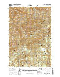 Arbuckle Mountain Oregon Current topographic map, 1:24000 scale, 7.5 X 7.5 Minute, Year 2014