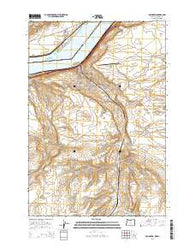 Arlington Oregon Current topographic map, 1:24000 scale, 7.5 X 7.5 Minute, Year 2014