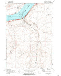 Arlington Oregon Historical topographic map, 1:24000 scale, 7.5 X 7.5 Minute, Year 1971