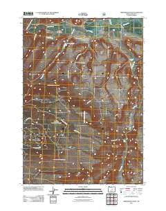 Arrowwood Point Oregon Historical topographic map, 1:24000 scale, 7.5 X 7.5 Minute, Year 2011