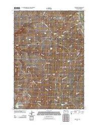 Ashwood Oregon Historical topographic map, 1:24000 scale, 7.5 X 7.5 Minute, Year 2011