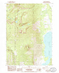 Aspen Lake Oregon Historical topographic map, 1:24000 scale, 7.5 X 7.5 Minute, Year 1985