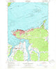 Astoria Oregon Historical topographic map, 1:24000 scale, 7.5 X 7.5 Minute, Year 1949