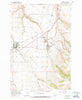 Athena Oregon Historical topographic map, 1:24000 scale, 7.5 X 7.5 Minute, Year 1964