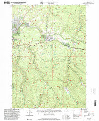 Austin Oregon Historical topographic map, 1:24000 scale, 7.5 X 7.5 Minute, Year 1998