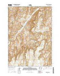 Avery Creek Oregon Current topographic map, 1:24000 scale, 7.5 X 7.5 Minute, Year 2014