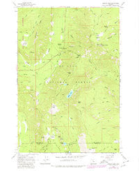 Badger Lake Oregon Historical topographic map, 1:24000 scale, 7.5 X 7.5 Minute, Year 1979