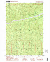 Bagby Hot Springs Oregon Historical topographic map, 1:24000 scale, 7.5 X 7.5 Minute, Year 1985