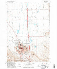 Baker City Oregon Historical topographic map, 1:24000 scale, 7.5 X 7.5 Minute, Year 1994