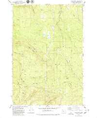 Baker Point Oregon Historical topographic map, 1:24000 scale, 7.5 X 7.5 Minute, Year 1979