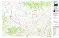 Baker Oregon Historical topographic map, 1:100000 scale, 30 X 60 Minute, Year 1981