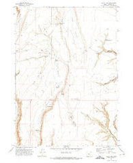 Balls Lake Oregon Historical topographic map, 1:24000 scale, 7.5 X 7.5 Minute, Year 1971