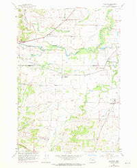 Ballston Oregon Historical topographic map, 1:24000 scale, 7.5 X 7.5 Minute, Year 1956