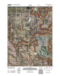 Barnes Valley Oregon Historical topographic map, 1:24000 scale, 7.5 X 7.5 Minute, Year 2011