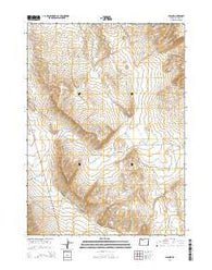 Basque Oregon Current topographic map, 1:24000 scale, 7.5 X 7.5 Minute, Year 2014