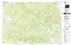 Bates Oregon Historical topographic map, 1:100000 scale, 30 X 60 Minute, Year 1987