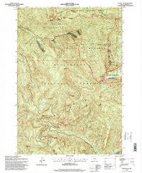 Battle Ax Oregon Historical topographic map, 1:24000 scale, 7.5 X 7.5 Minute, Year 1994
