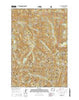 Battle Ax Oregon Current topographic map, 1:24000 scale, 7.5 X 7.5 Minute, Year 2014