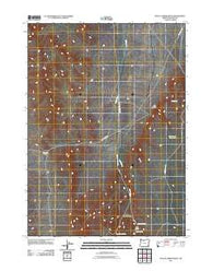 Battle Creek Ranch Oregon Historical topographic map, 1:24000 scale, 7.5 X 7.5 Minute, Year 2011