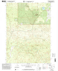 Bear Butte Oregon Historical topographic map, 1:24000 scale, 7.5 X 7.5 Minute, Year 1999