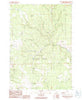 Bear Canyon Butte Oregon Historical topographic map, 1:24000 scale, 7.5 X 7.5 Minute, Year 1990