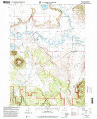 Beatty Oregon Historical topographic map, 1:24000 scale, 7.5 X 7.5 Minute, Year 1998