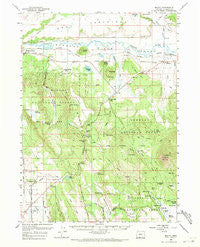 Beatty Oregon Historical topographic map, 1:62500 scale, 15 X 15 Minute, Year 1960