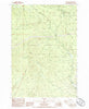 Beaver Butte Oregon Historical topographic map, 1:24000 scale, 7.5 X 7.5 Minute, Year 1985