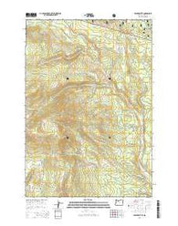 Beaver Butte Oregon Current topographic map, 1:24000 scale, 7.5 X 7.5 Minute, Year 2014