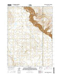 Beaver Charlie Breaks Oregon Current topographic map, 1:24000 scale, 7.5 X 7.5 Minute, Year 2014
