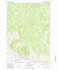 Beaverdam Creek Oregon Historical topographic map, 1:24000 scale, 7.5 X 7.5 Minute, Year 1972