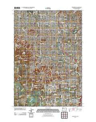 Beaverton Oregon Historical topographic map, 1:24000 scale, 7.5 X 7.5 Minute, Year 2011