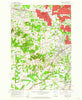 Beaverton Oregon Historical topographic map, 1:24000 scale, 7.5 X 7.5 Minute, Year 1961