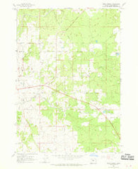 Bend Airport Oregon Historical topographic map, 1:24000 scale, 7.5 X 7.5 Minute, Year 1962