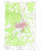 Bend Oregon Historical topographic map, 1:24000 scale, 7.5 X 7.5 Minute, Year 1962