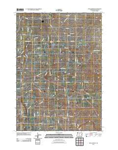 Bend Airport Oregon Historical topographic map, 1:24000 scale, 7.5 X 7.5 Minute, Year 2011
