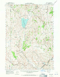 Beulah Oregon Historical topographic map, 1:62500 scale, 15 X 15 Minute, Year 1966