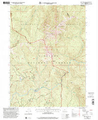 Big Craggies Oregon Historical topographic map, 1:24000 scale, 7.5 X 7.5 Minute, Year 1998