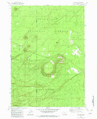 Big Hole Oregon Historical topographic map, 1:24000 scale, 7.5 X 7.5 Minute, Year 1982